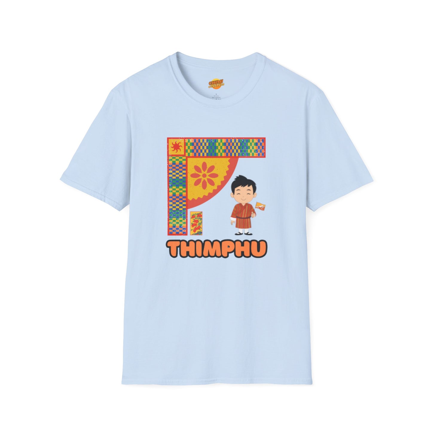 Thimphu Cultural Tee | Unisex Softstyle Shirt | Design 2
