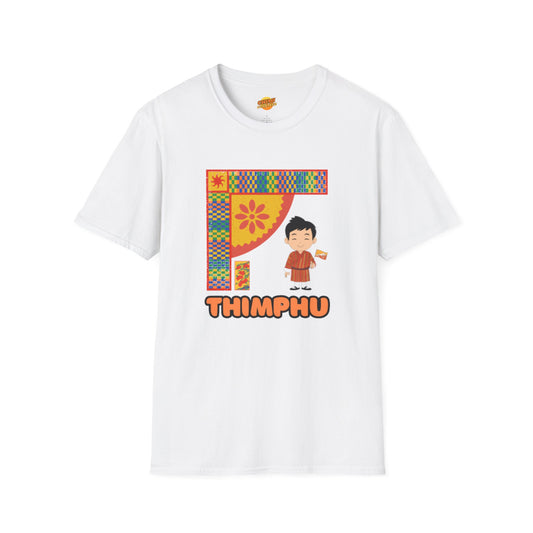 Thimphu Cultural Tee | Unisex Softstyle Shirt | Design 2
