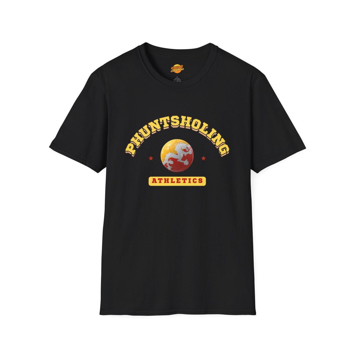 Phuntsholing SoccerTee | Unisex Softstyle Shirt | Design 1