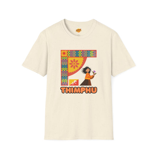 Thimphu Cultural Tee | Unisex Softstyle Shirt | Design 2