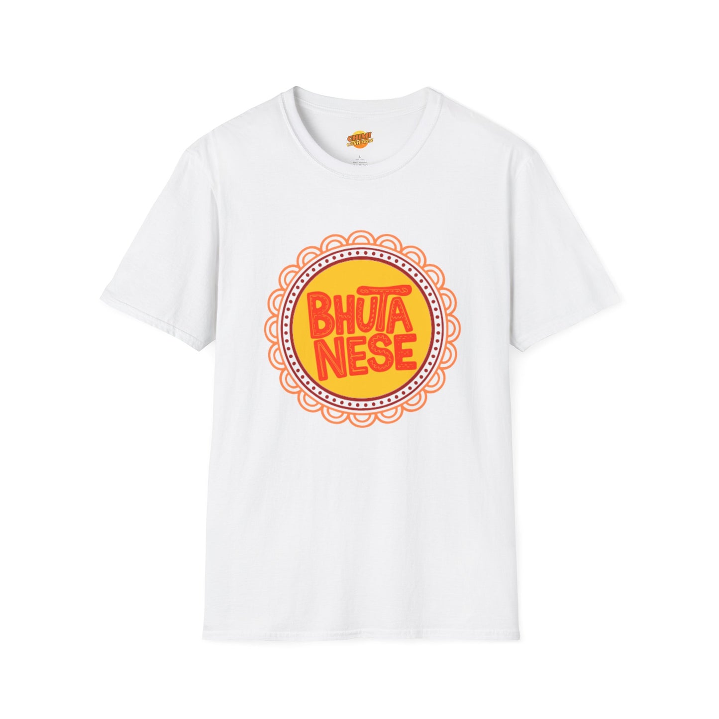 Bhutanese Graphic Tee | Unisex Softstyle Shirt | Design 3