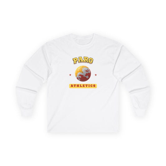 Paro Soccer Long Sleeve Tee | Unisex Cotton Shirt | Design 1
