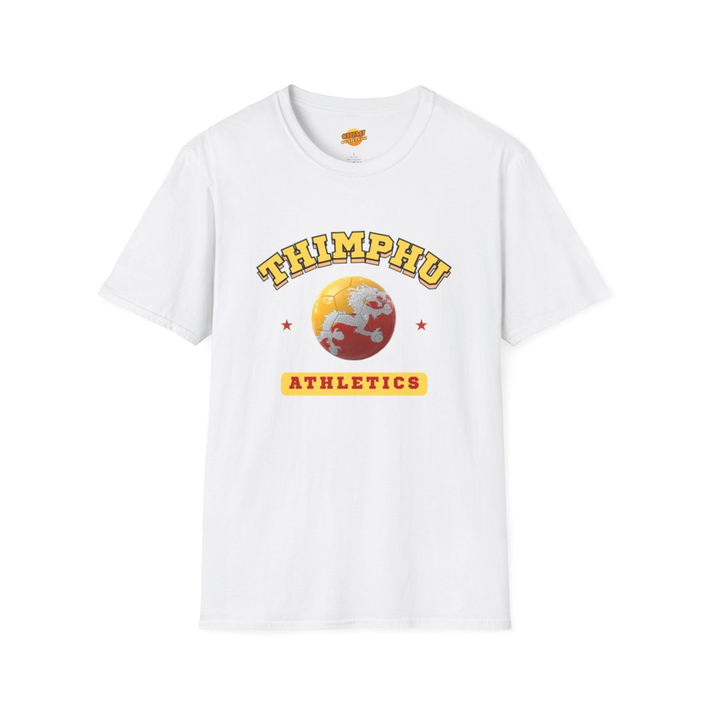 Thimphu Soccer Tee | Unisex Softstyle Shirt