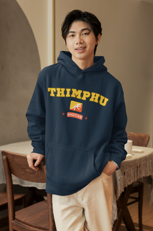 Thimphu Hoodie | Cozy Unisex Hoodie | Design 1