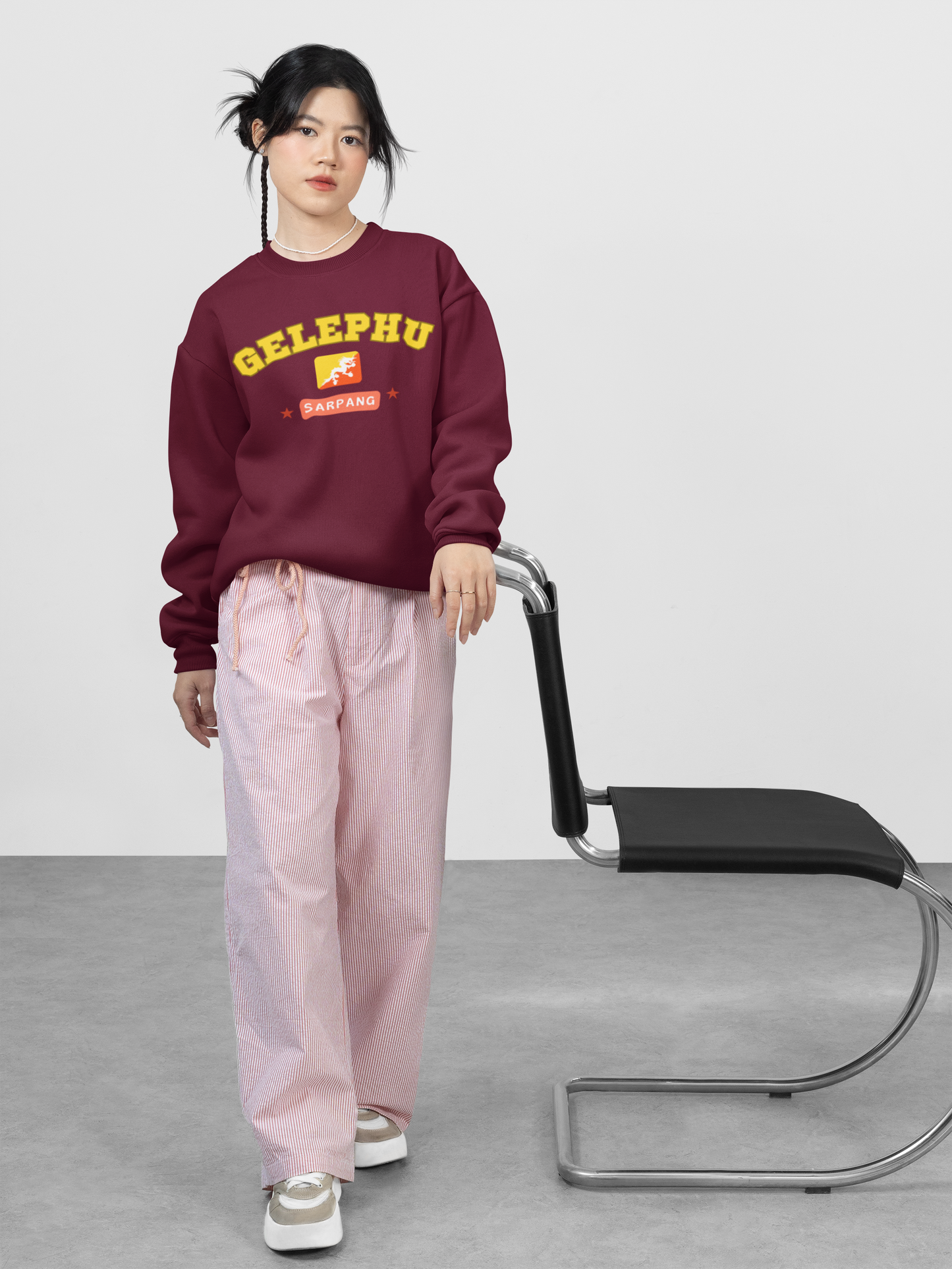 Gelephu Sweatshirt | Cozy Unisex Jumper | Design 1