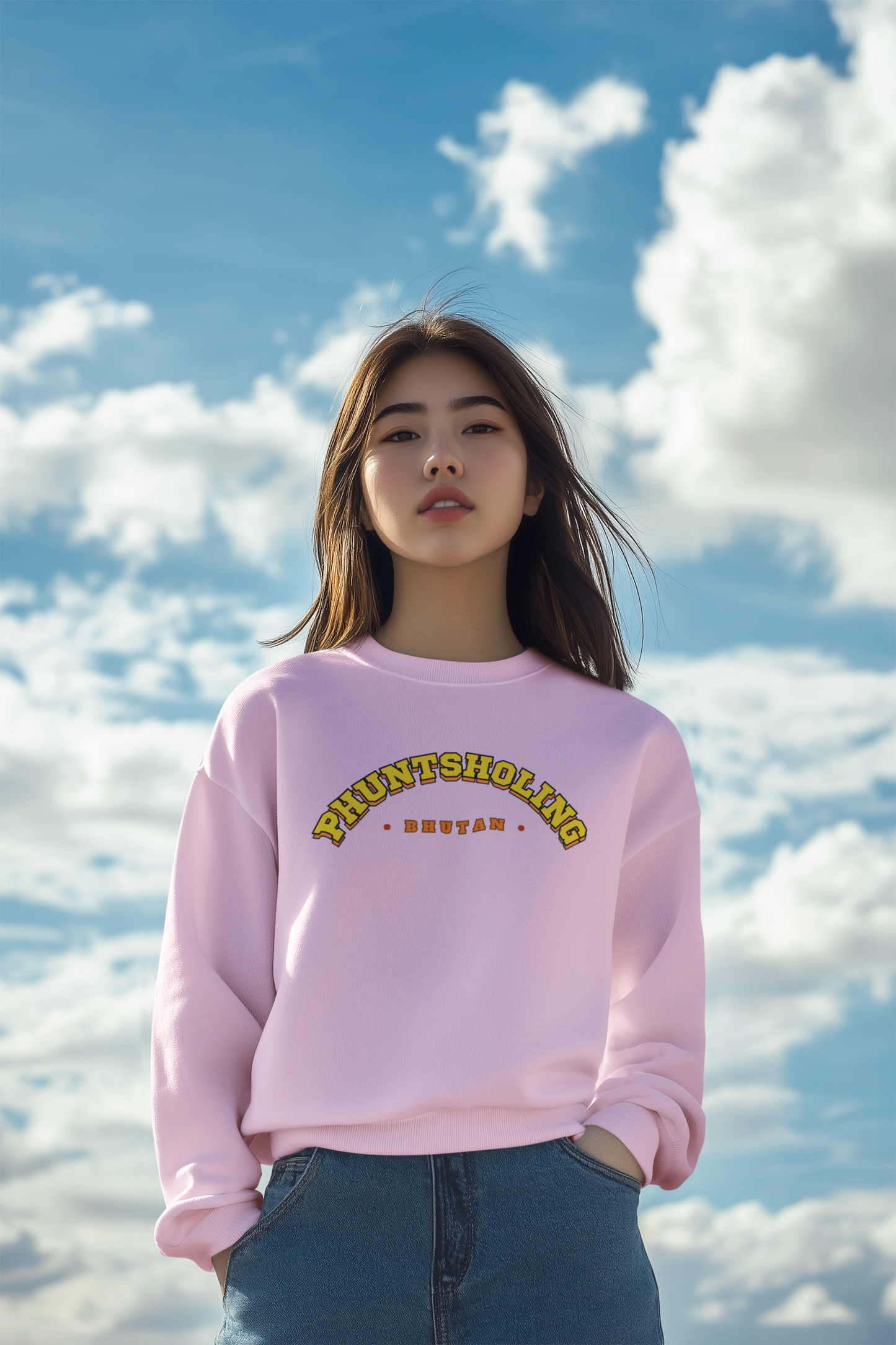 Phuntsholing Sweatshirt | Cozy Unisex Jumper |  Design 2