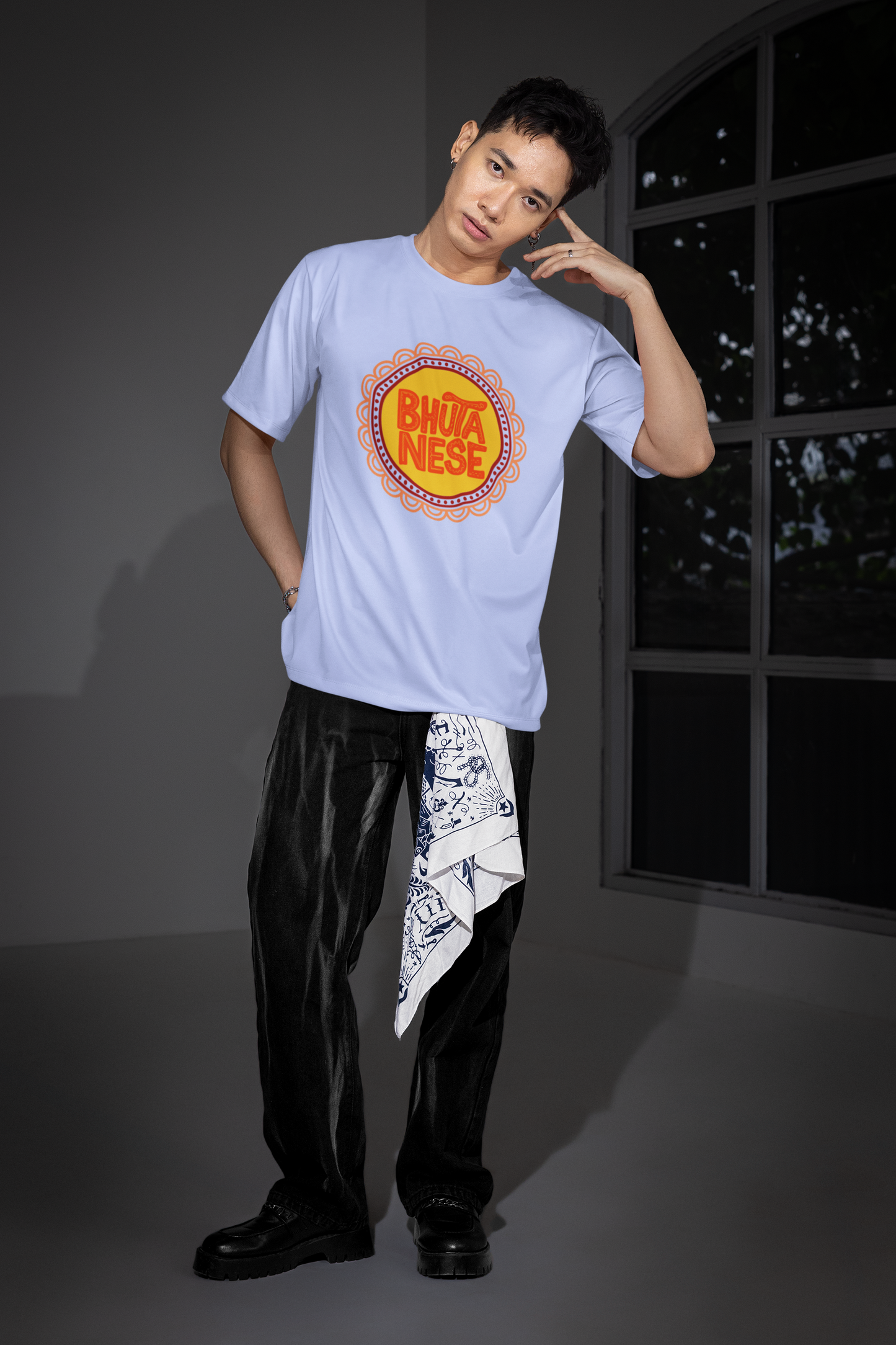 Bhutanese Graphic Tee | Unisex Softstyle Shirt | Design 3