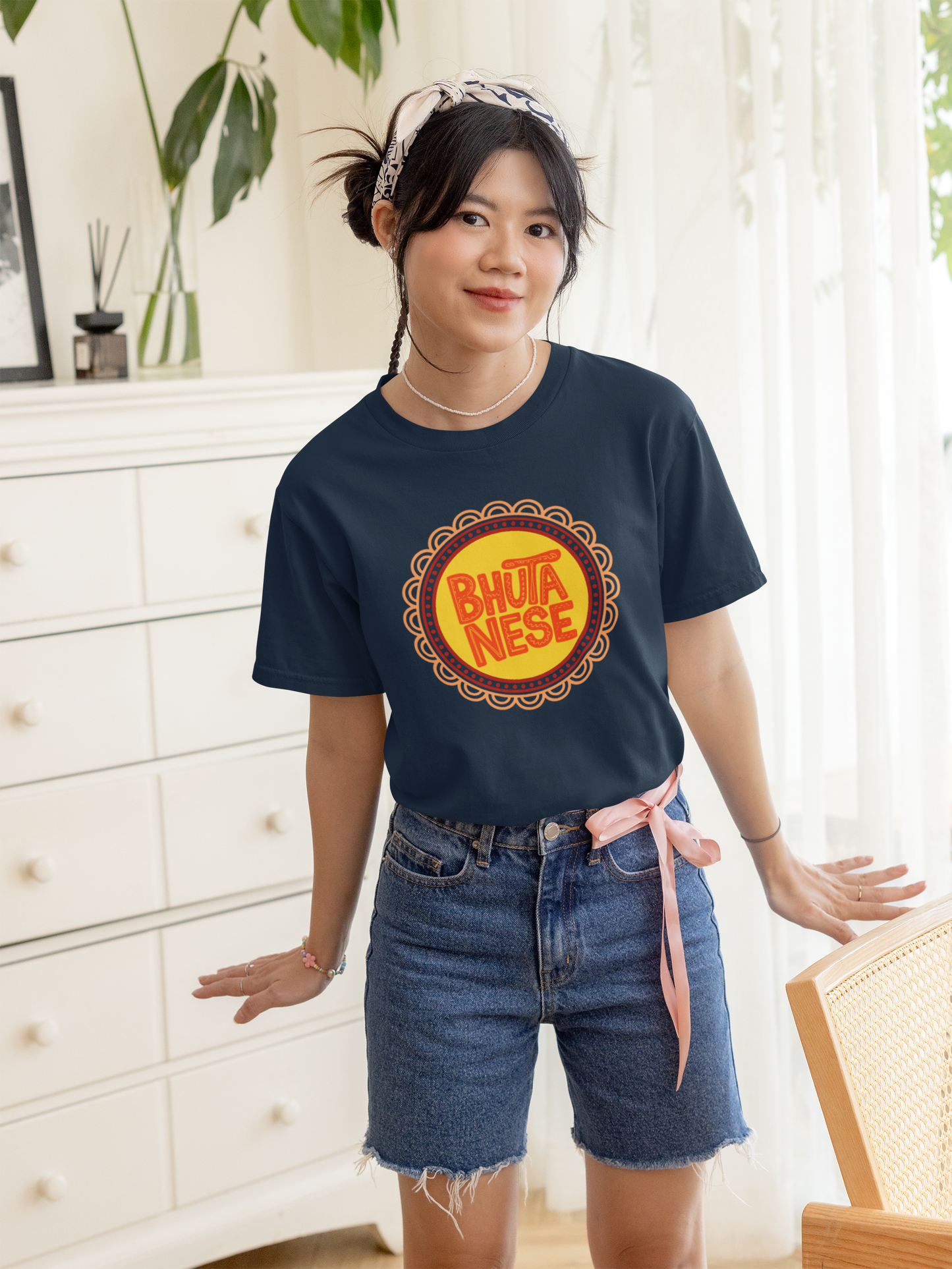 Bhutanese Graphic Tee | Unisex Softstyle Shirt | Design 3