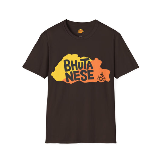 Bhutanese Graphic Tee | Unisex Softstyle Shirt | Design 2