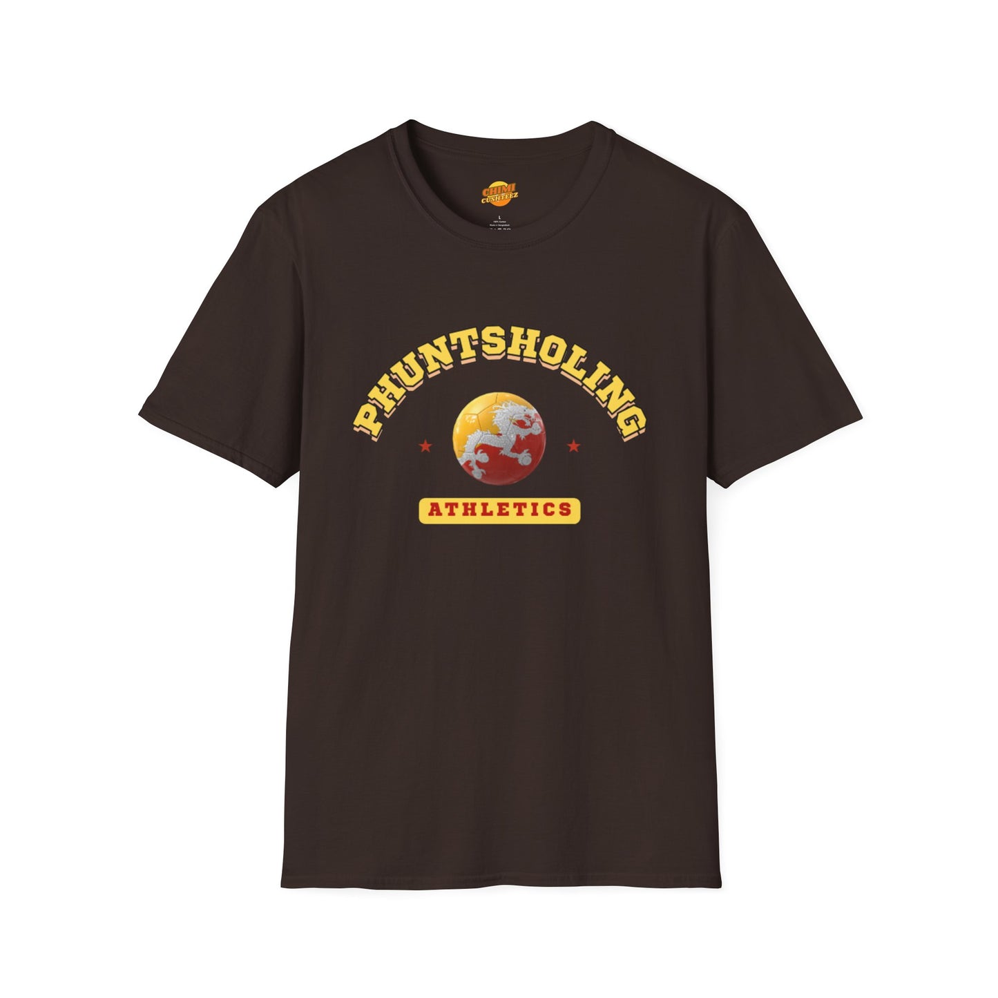 Phuntsholing SoccerTee | Unisex Softstyle Shirt | Design 1