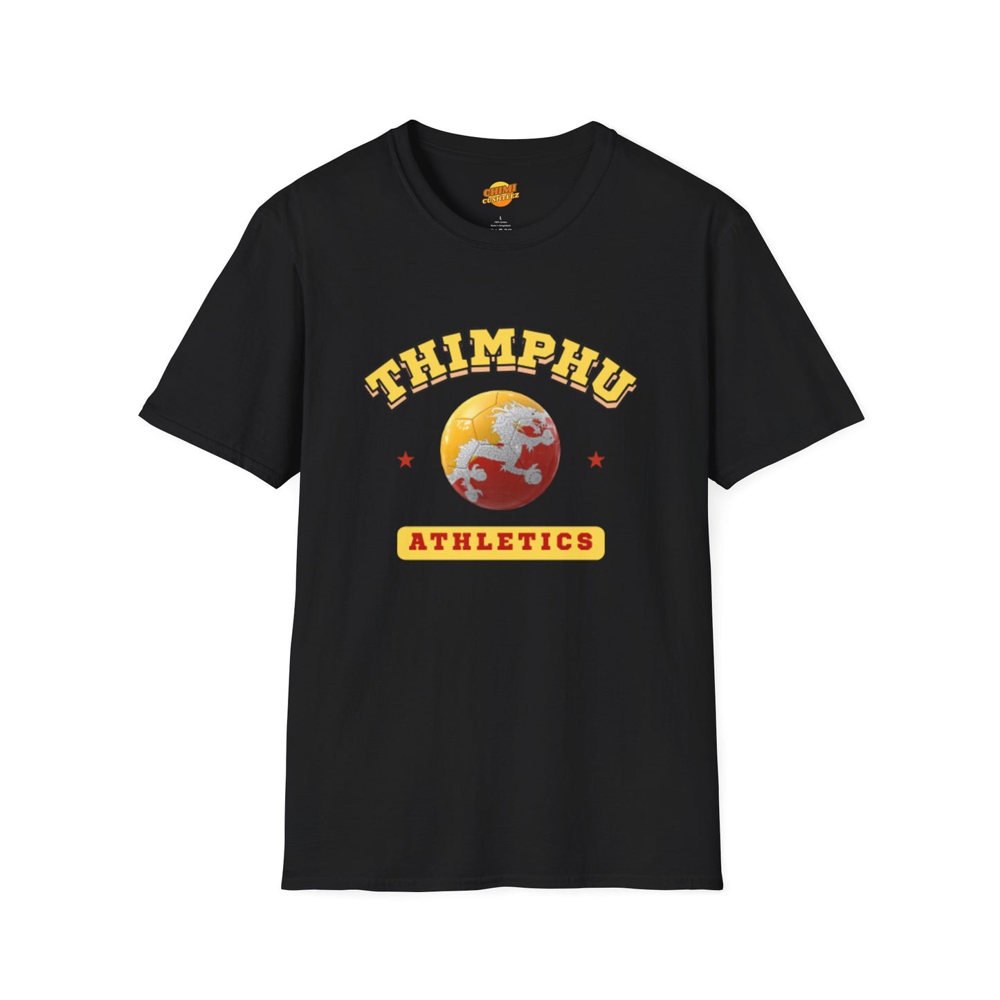 Thimphu Soccer Tee | Unisex Softstyle Shirt