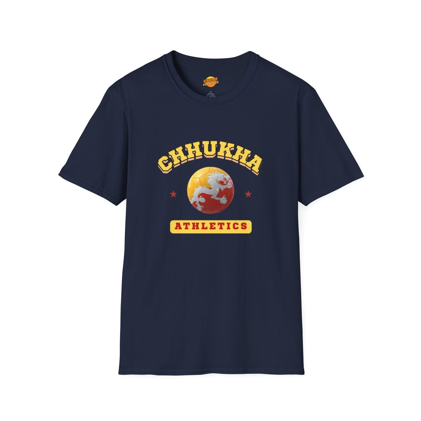Chhukha Soccer Tee | Unisex Softstyle Shirt