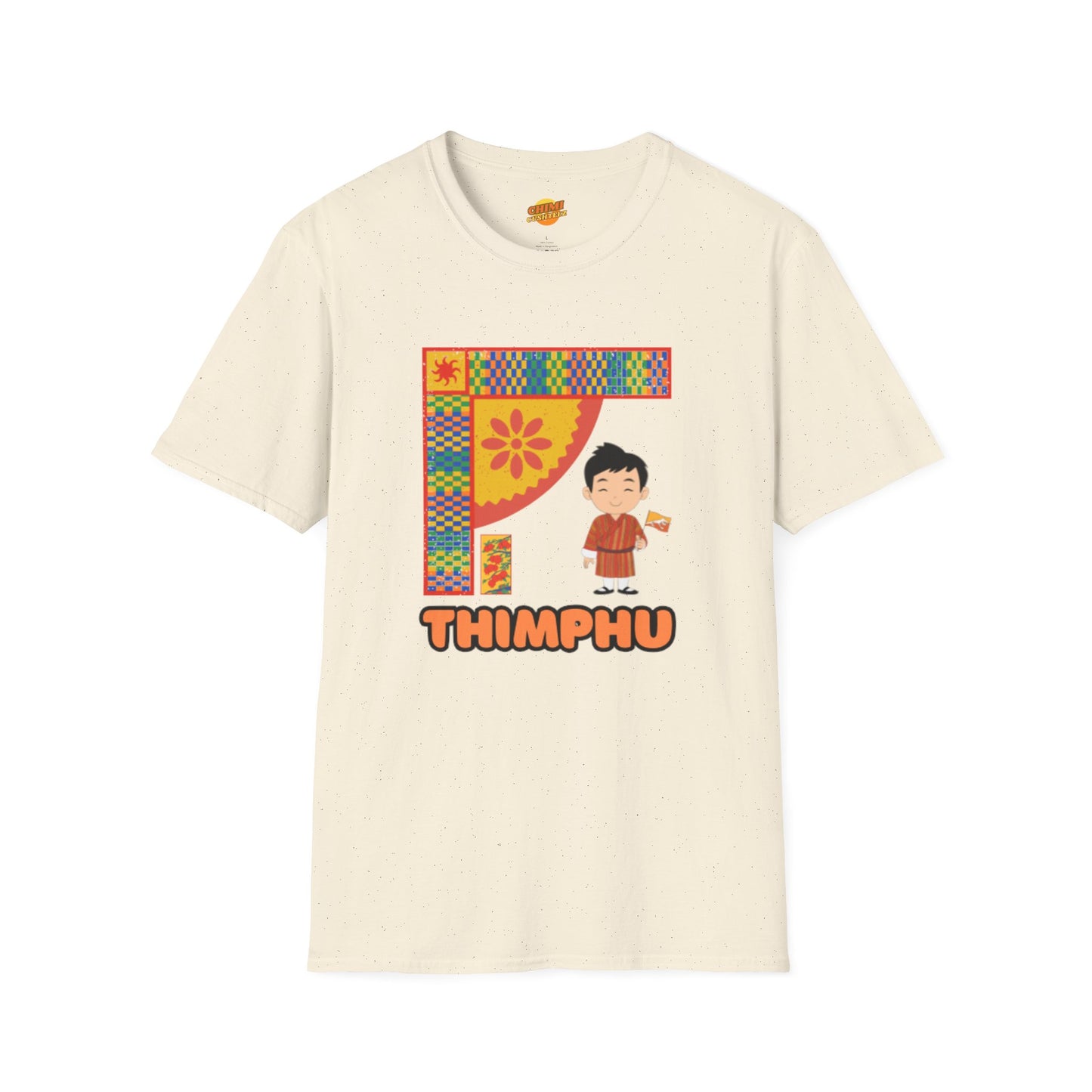 Thimphu Cultural Tee | Unisex Softstyle Shirt | Design 2