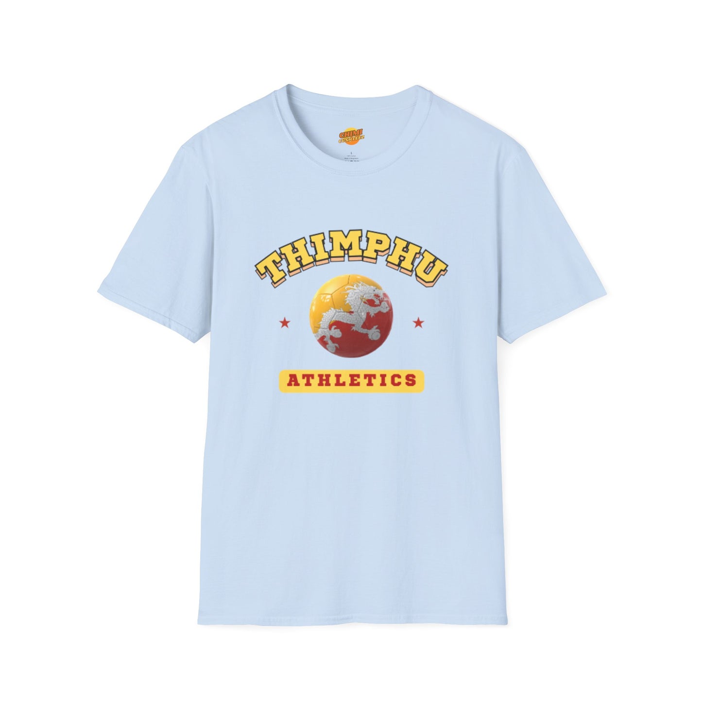 Thimphu Soccer Tee | Unisex Softstyle Shirt