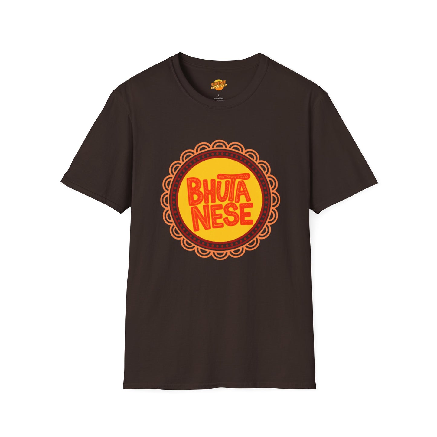 Bhutanese Graphic Tee | Unisex Softstyle Shirt | Design 3