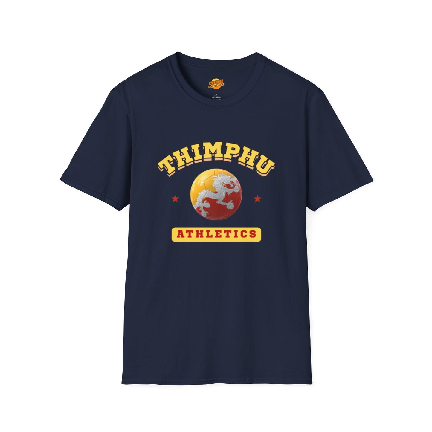 Thimphu Soccer Tee | Unisex Softstyle Shirt