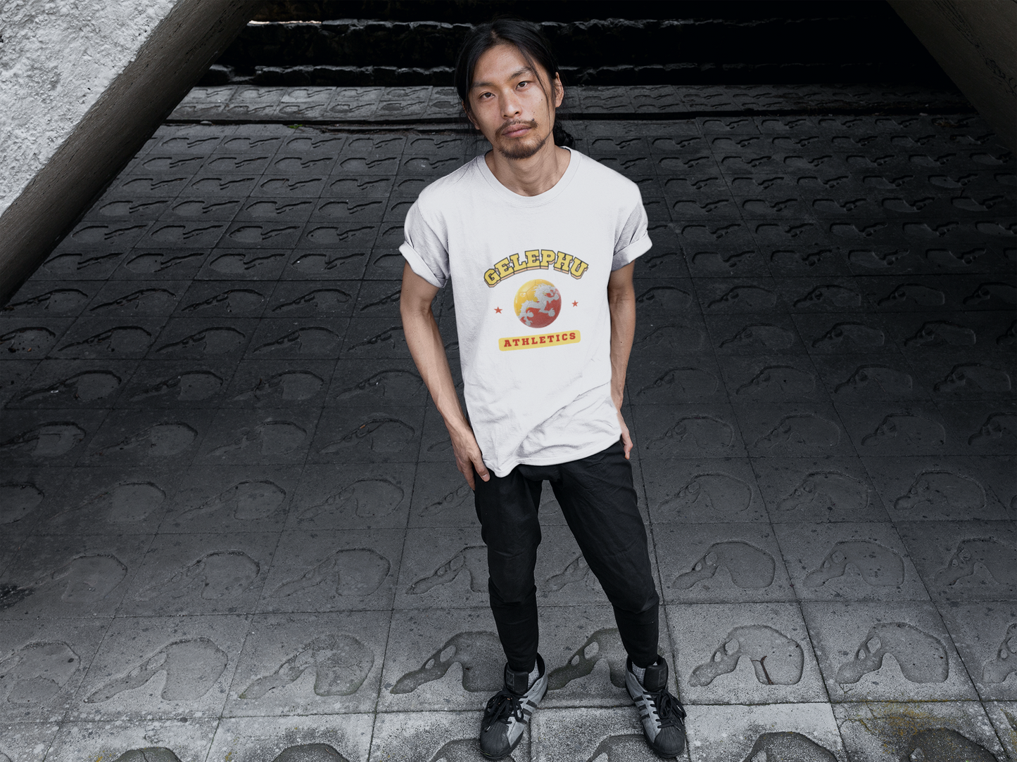 Gelephu Soccer Tee | Unisex Softstyle Shirt | Design 1
