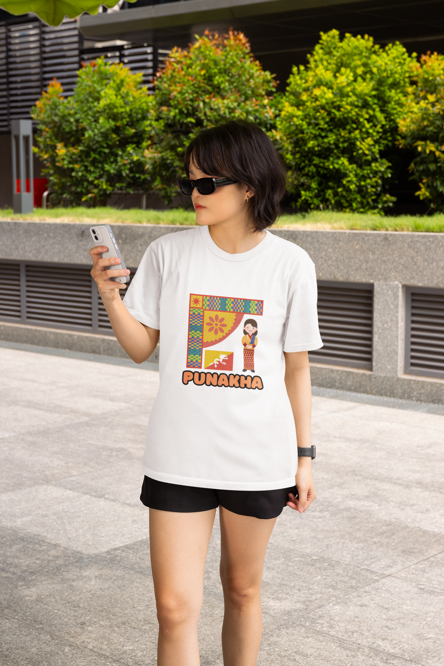 Punakha Cultural Tee | Unisex Softstyle Shirt | Design 1