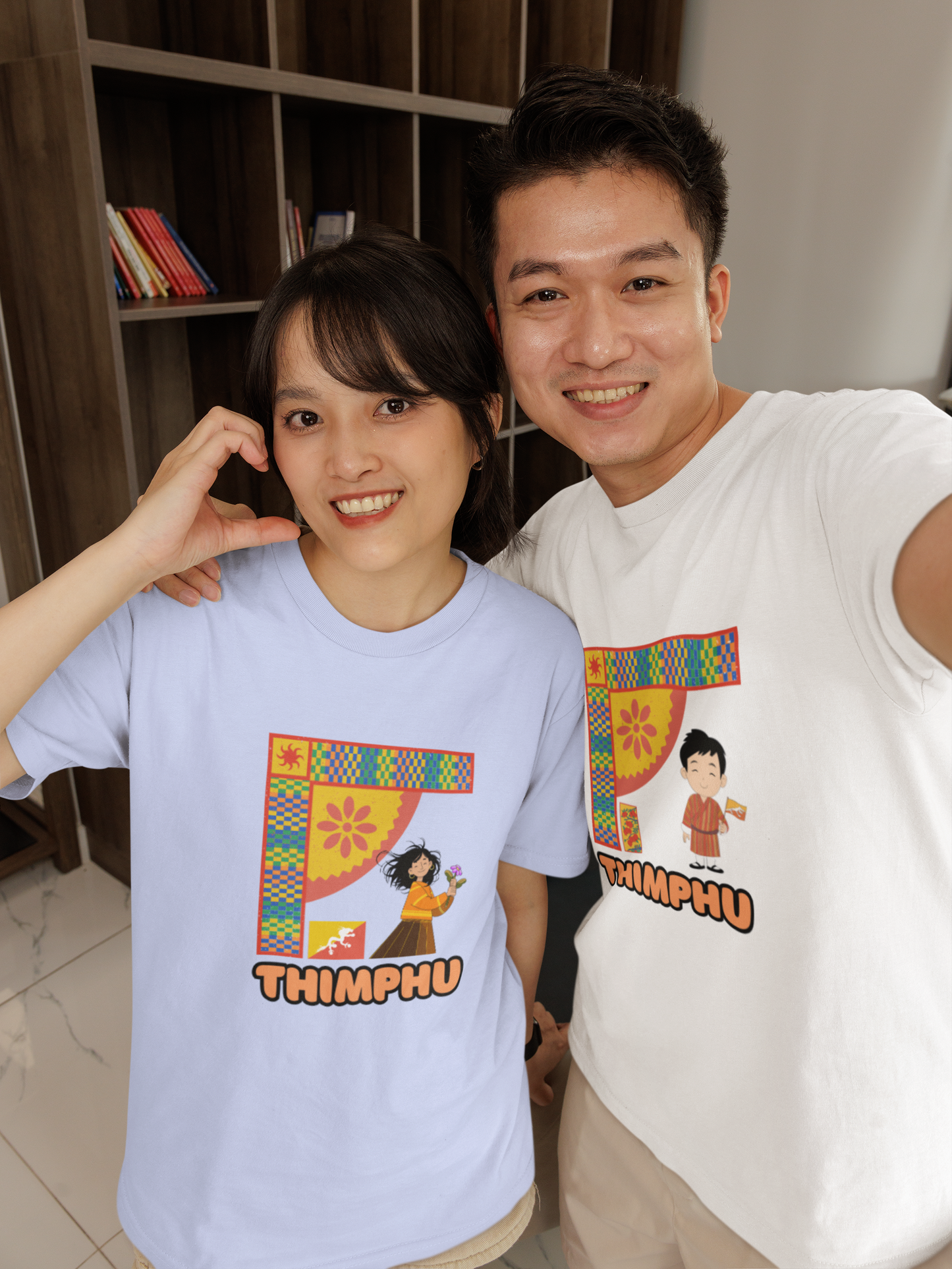 Thimphu Cultural Tee | Unisex Softstyle Shirt | Design 2
