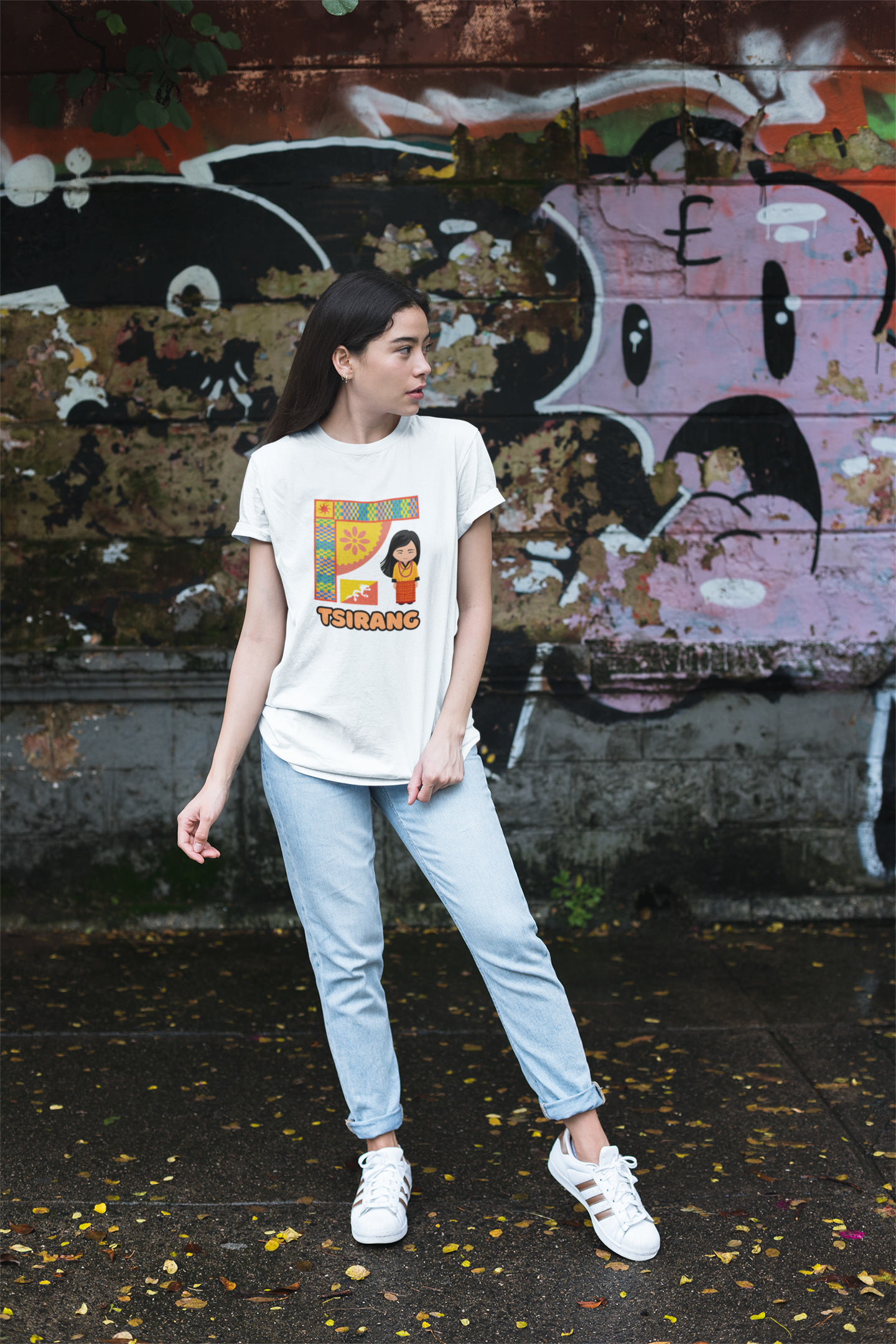 Tsirang Cultural Tee | Unisex Softstyle Shirt | Design 1