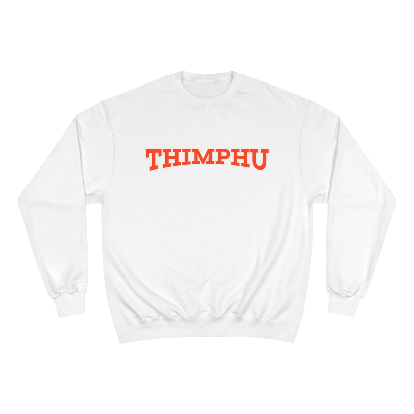 Thimphu Champion Crewneck Sweatshirt | Design 1
