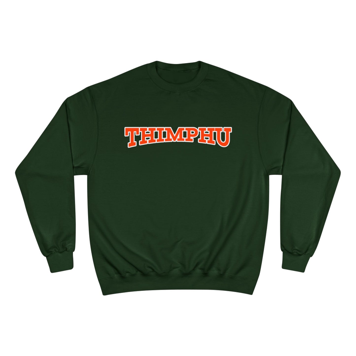 Thimphu Champion Crewneck Sweatshirt | Design 1