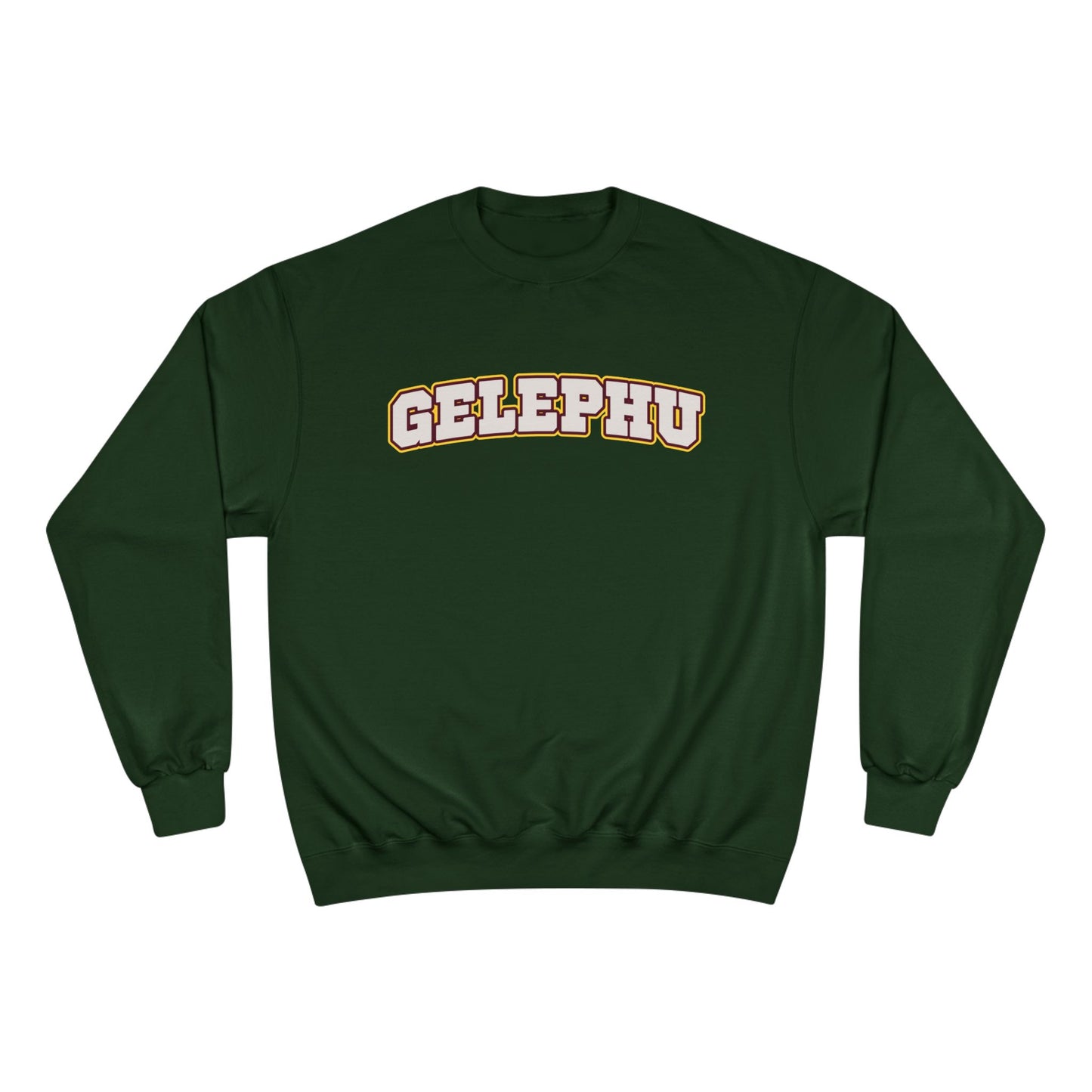 Gelephu Champion Sweatshirt | Design 1