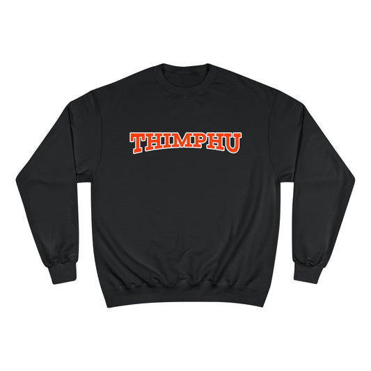 Thimphu Champion Crewneck Sweatshirt | Design 1
