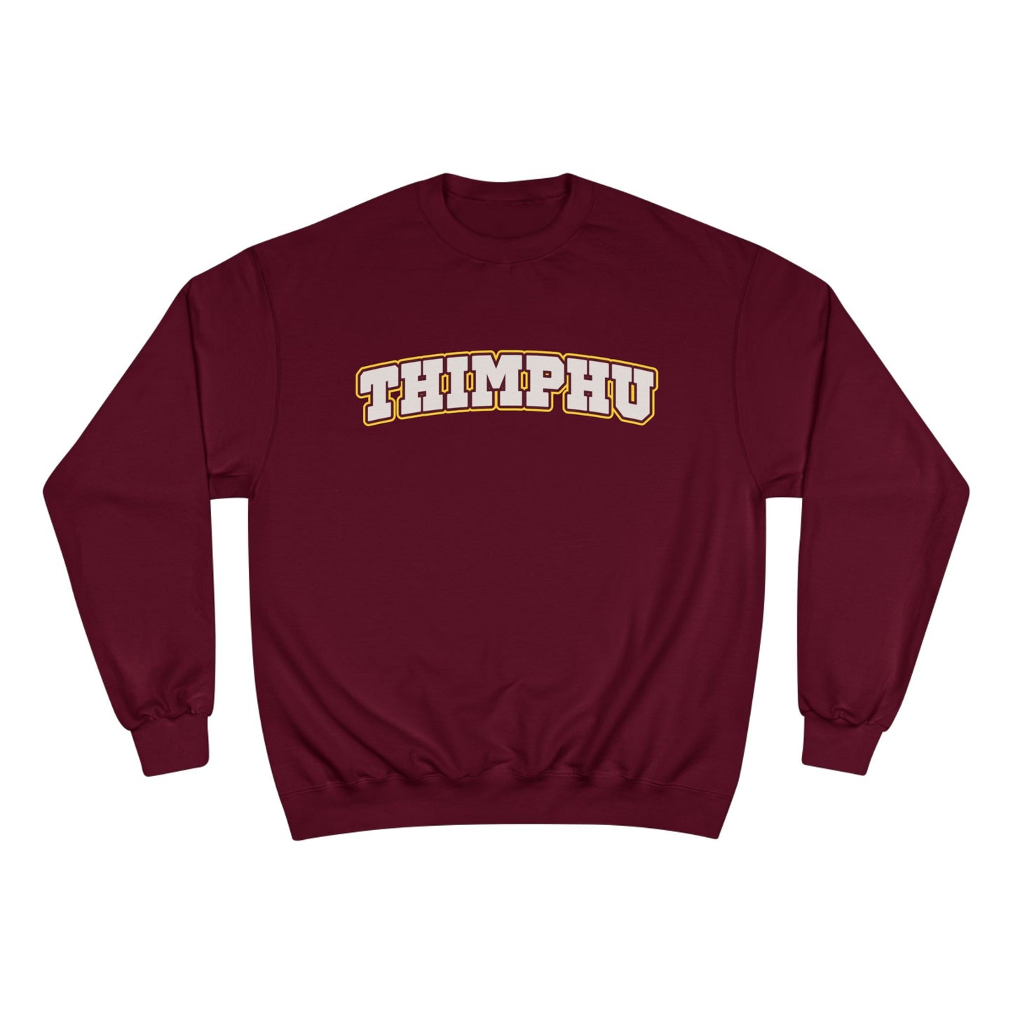 Thimphu Champion Crewneck Sweatshirt | Design 2