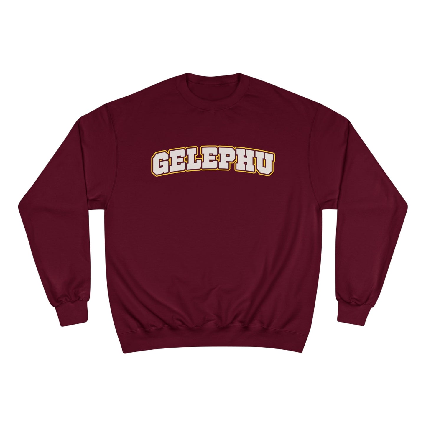 Gelephu Champion Sweatshirt | Design 1