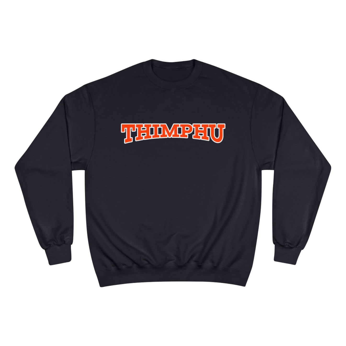 Thimphu Champion Crewneck Sweatshirt | Design 1
